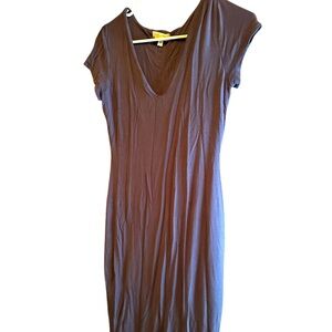 Long Dress,gray Color